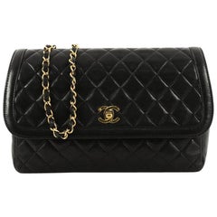 Chanel Vintage Flap Bag Quilted Lambskin Medium