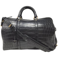 Louis Vuitton Sofia Coppola Black Nile Crocodile Leather Sc Bag, 2010