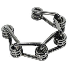 Reed Krakoff Gunmetal Vampire Chain Cuff