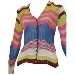 M. Missoni Colorful Cardigan 