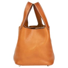 2011 Hermes Bareina Leather Picotin PM