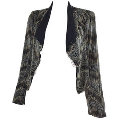 Ann Demeulemeester Metal Chain and Bead Jacket