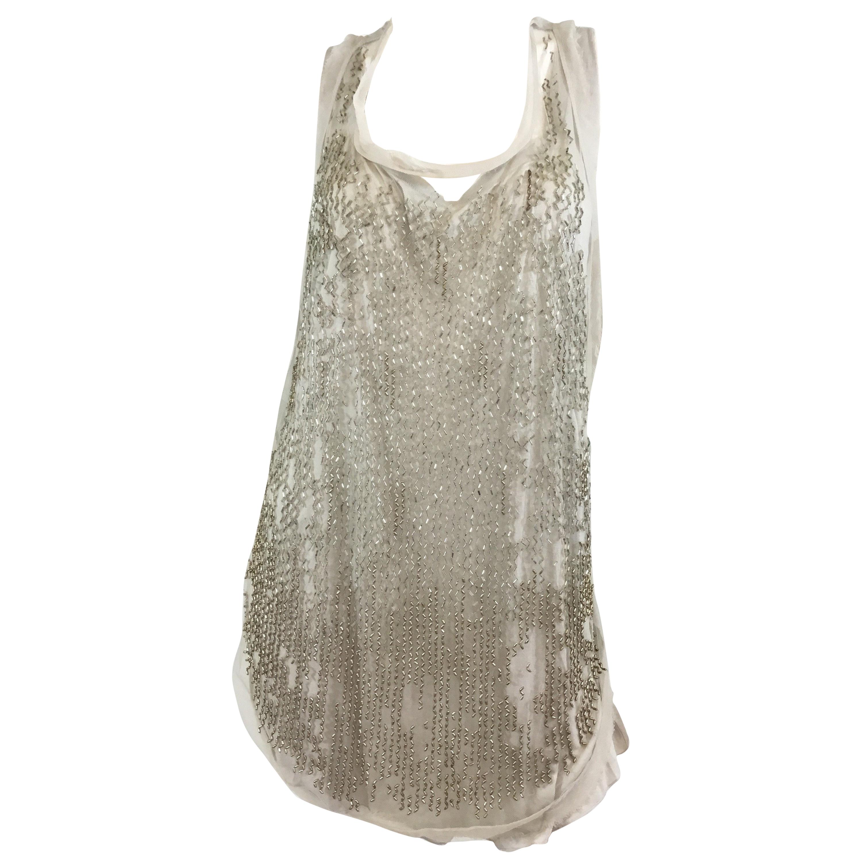 Roberto Cavalli Beaded Tank Top