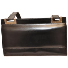 Gucci Black Leather Handbag 
