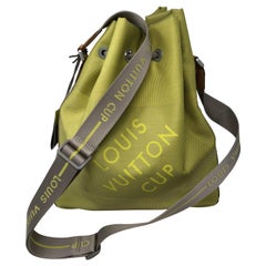 Louis Vuitton Cup Lime Green Damier Geant Noe Bag