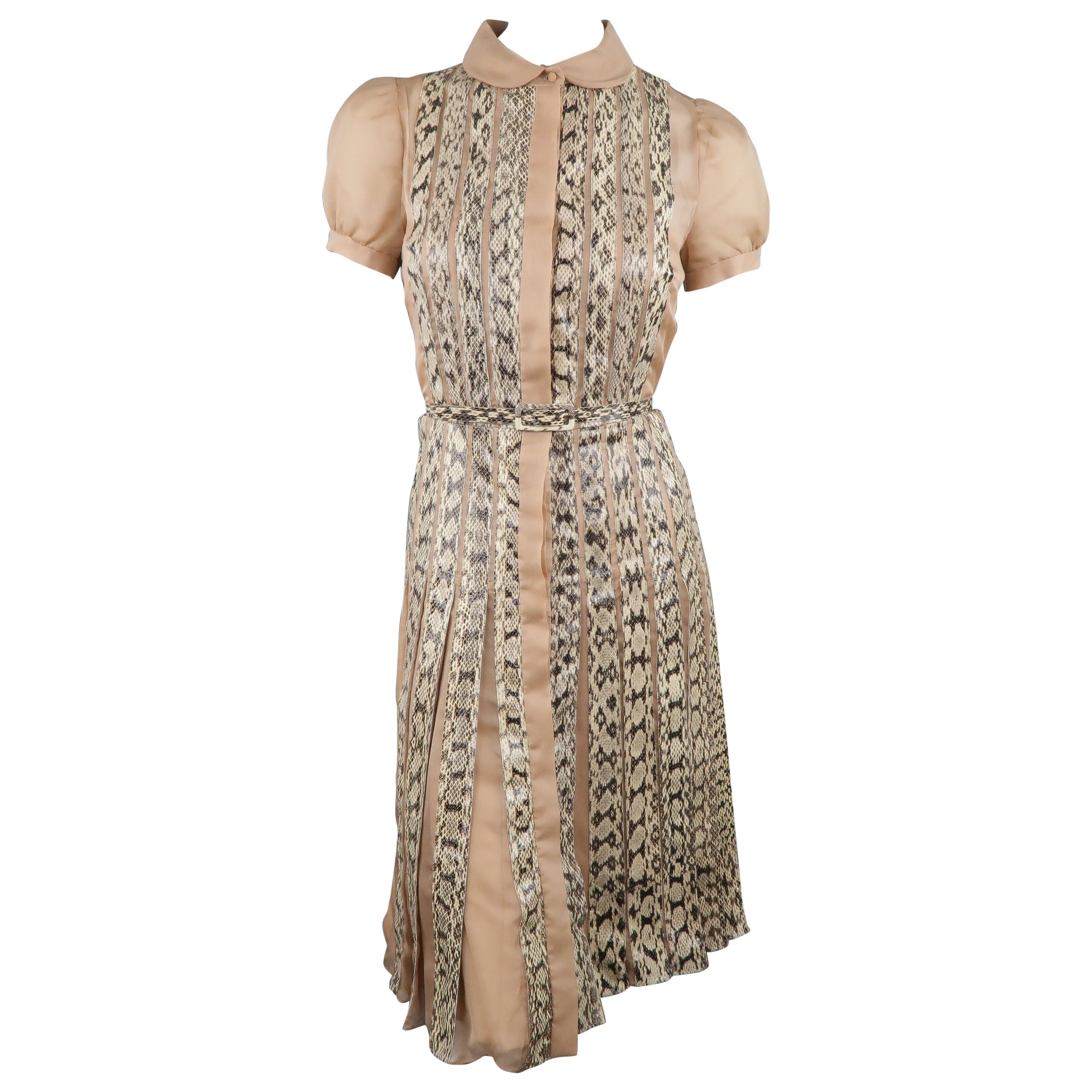 Pleated Cocktail Dress