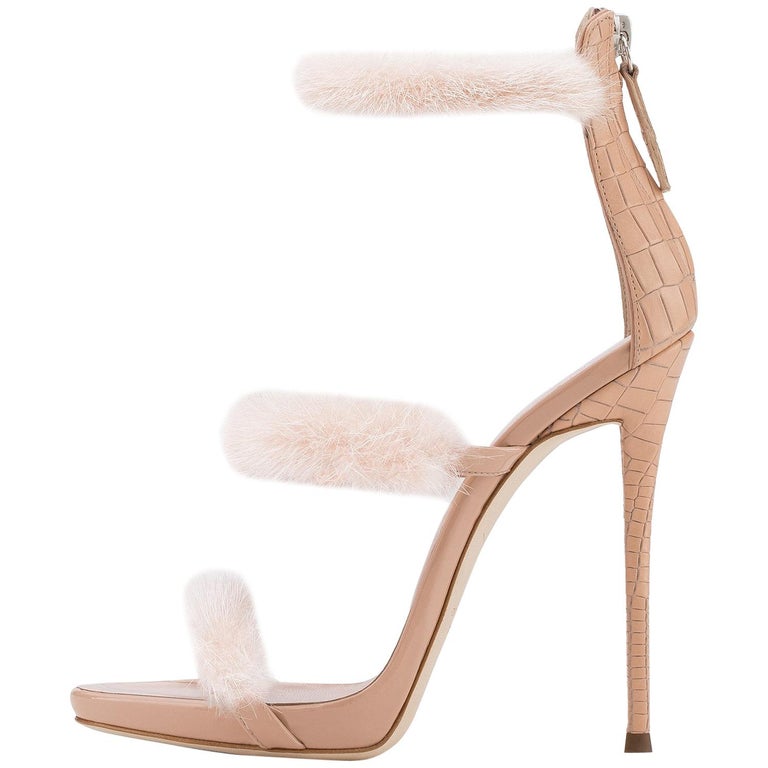 giuseppe zanotti nude heels
