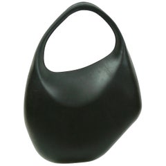 Thierry Mugler Vintage Black Le Bubble Rubber Handbag