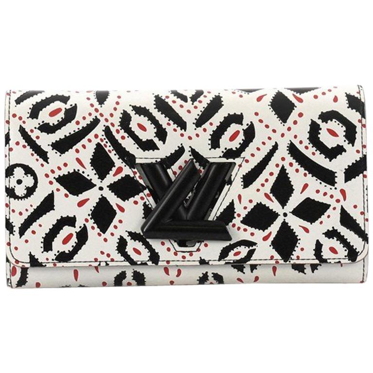 Louis Vuitton Twist Wallet Limited Edition Graphic Leather
