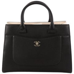 CHANEL Grained Calfskin Mini Neo Executive Shopper Tote Light