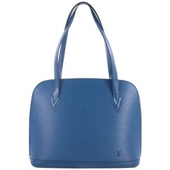 Louis Vuitton Lussac Handbag Epi Leather