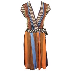 Missoni Multi Color Wrap Dress -  6