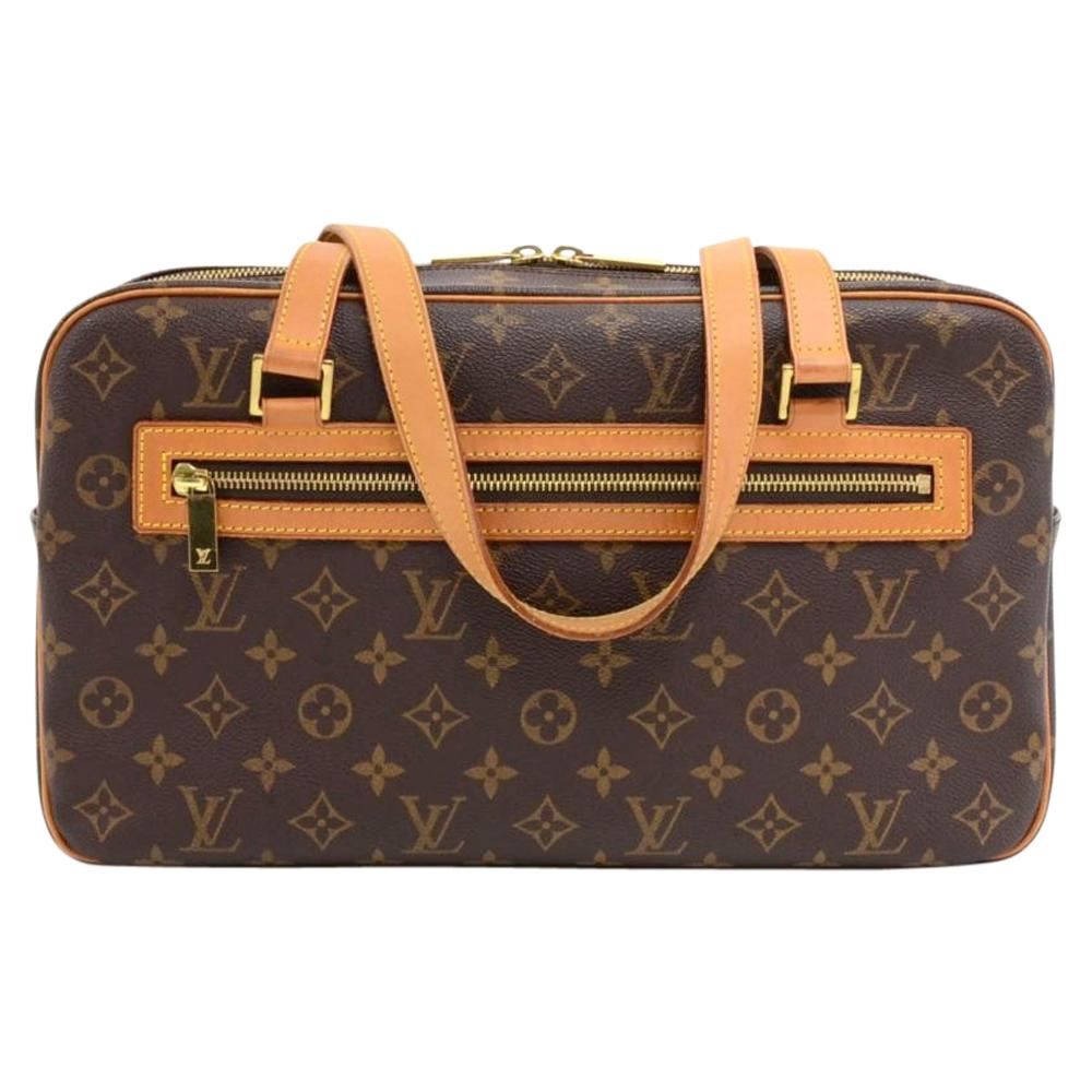 Louis Vuitton Cite MM Monogram Canvas Shoulder Bag For Sale