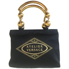 Vintage Gianni Versace Satin Evening bag