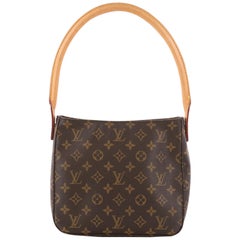 Louis Vuitton Looping Handbag Monogram Canvas MM 