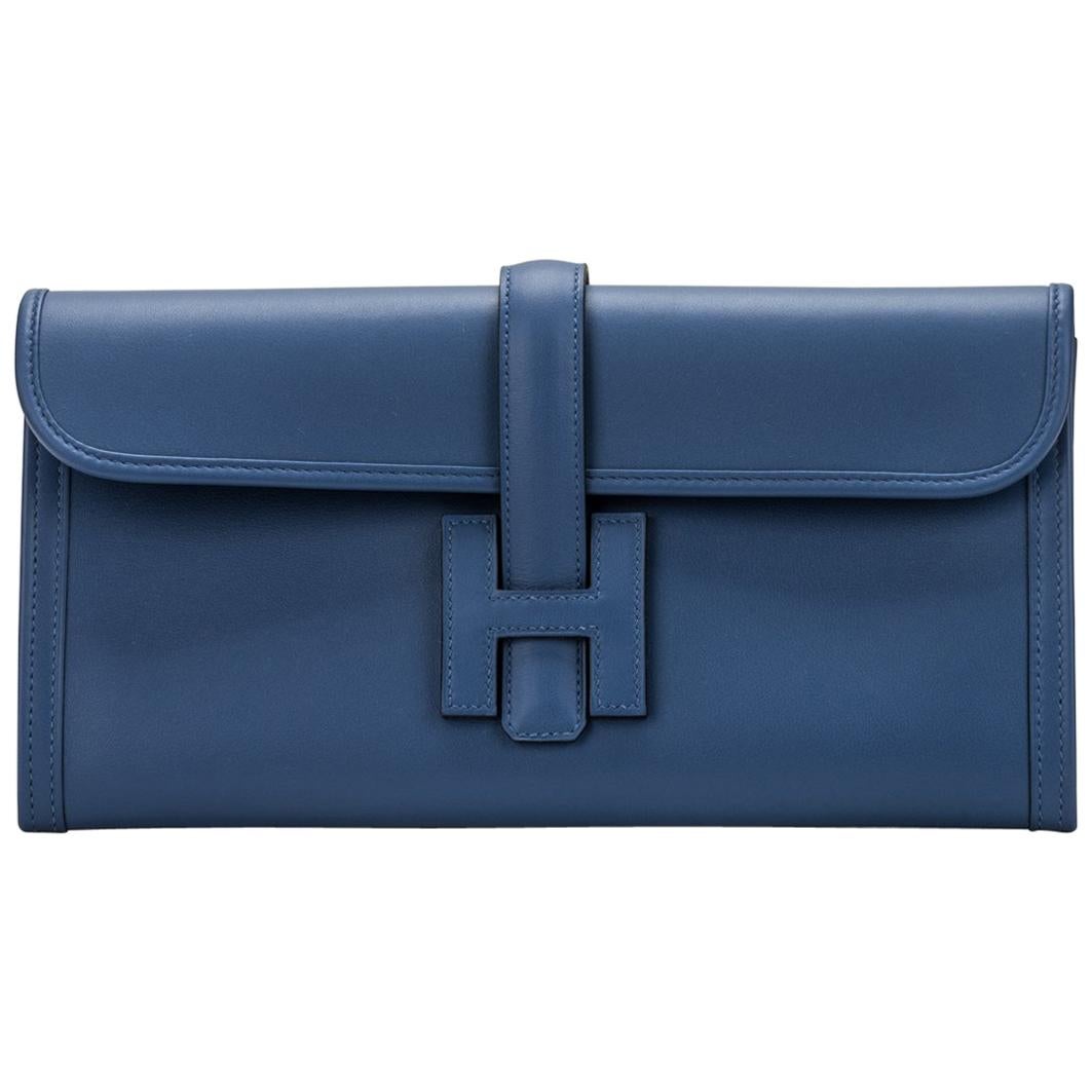 Neu in Karton Hermes Jige Elan Blue Brighton im Angebot