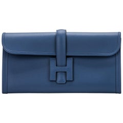 Nouveau dans la boîte Hermès Jige Elan Blue Brighton