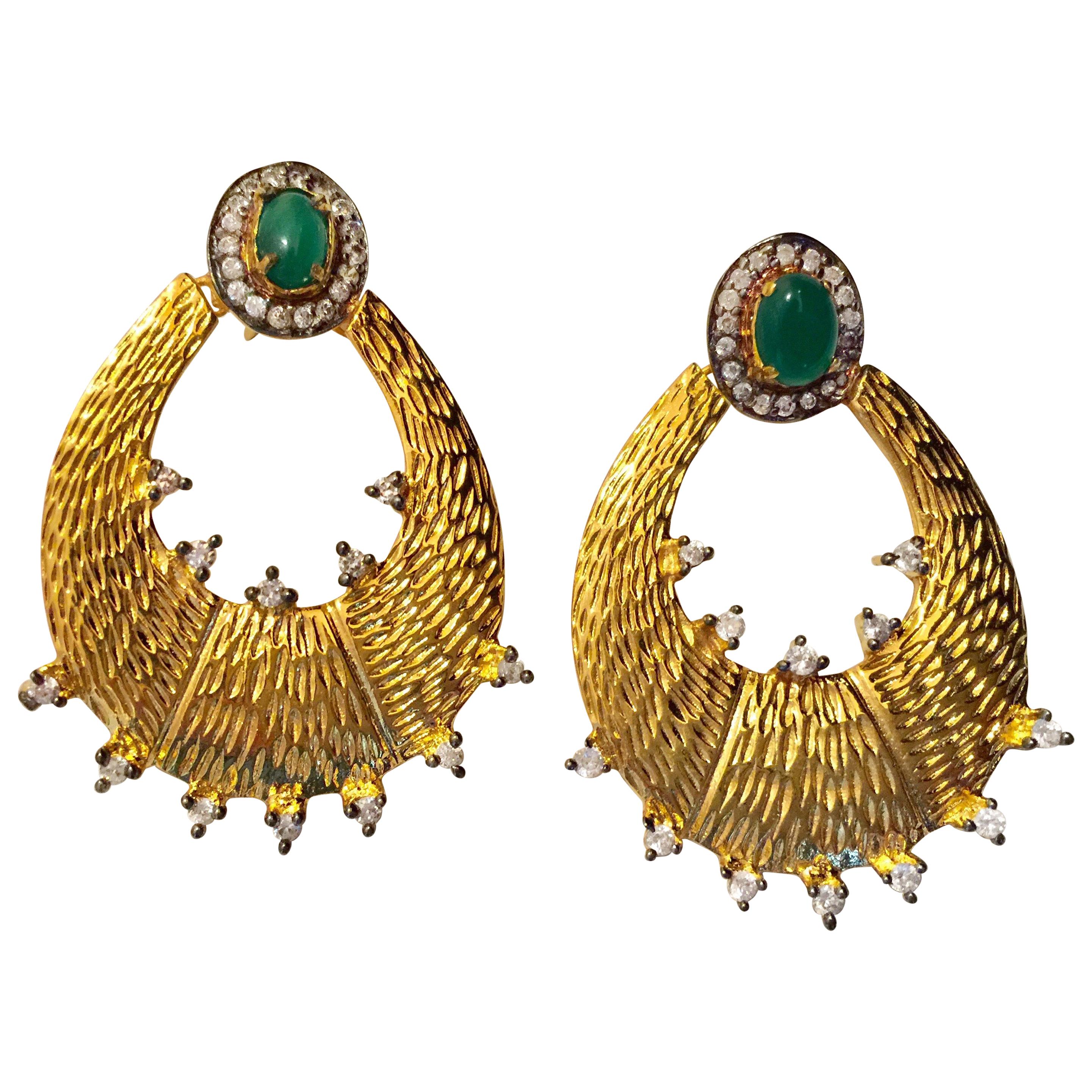 Meghna Jewels Saya Earrings as seen in “Gossip Girl”! Worn by Kelly Rutherford