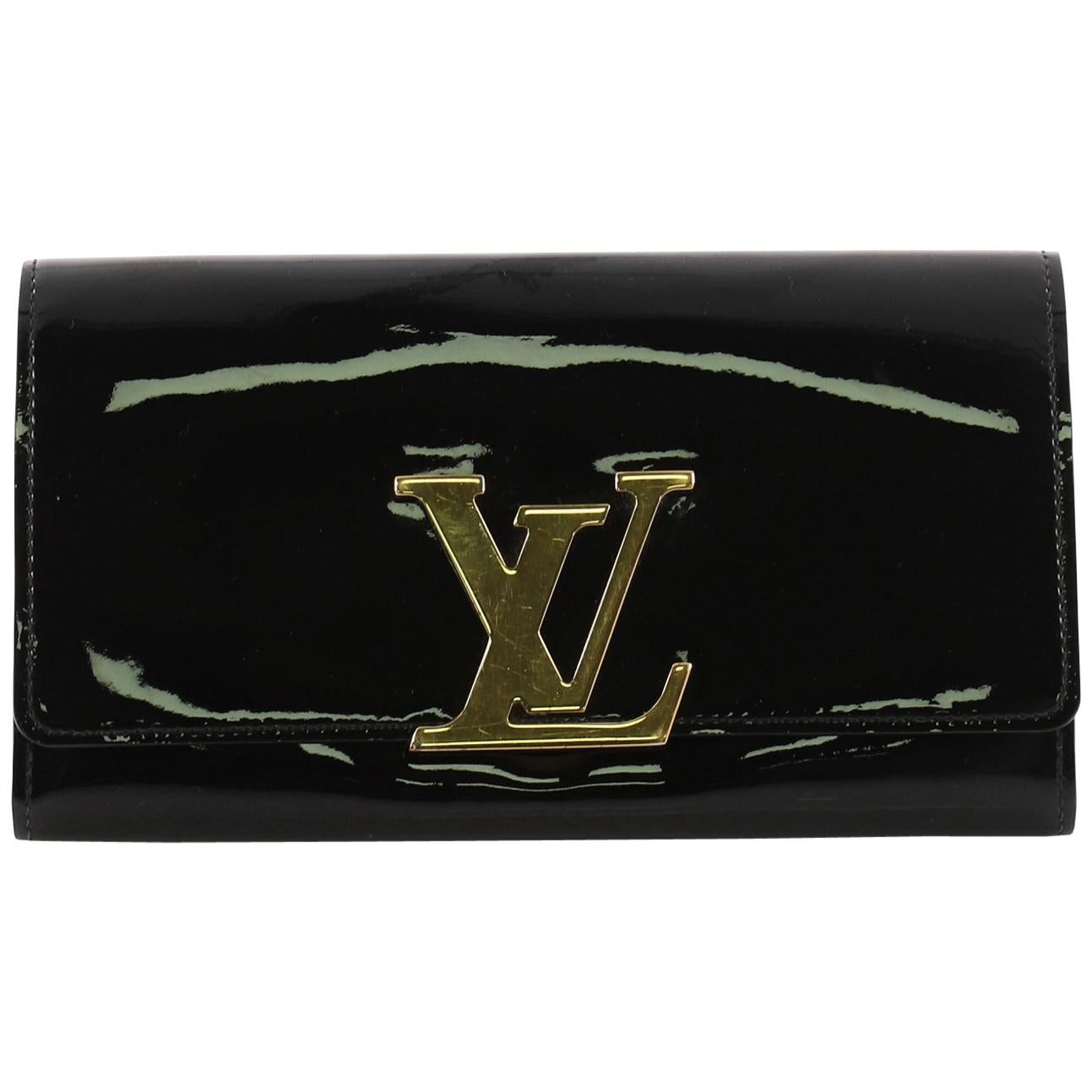 Louis Vuitton Louise Wallet Patent Long