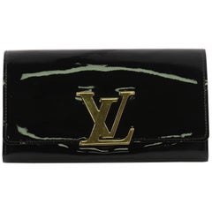 Louis Vuitton Louise Wallet Patent Long