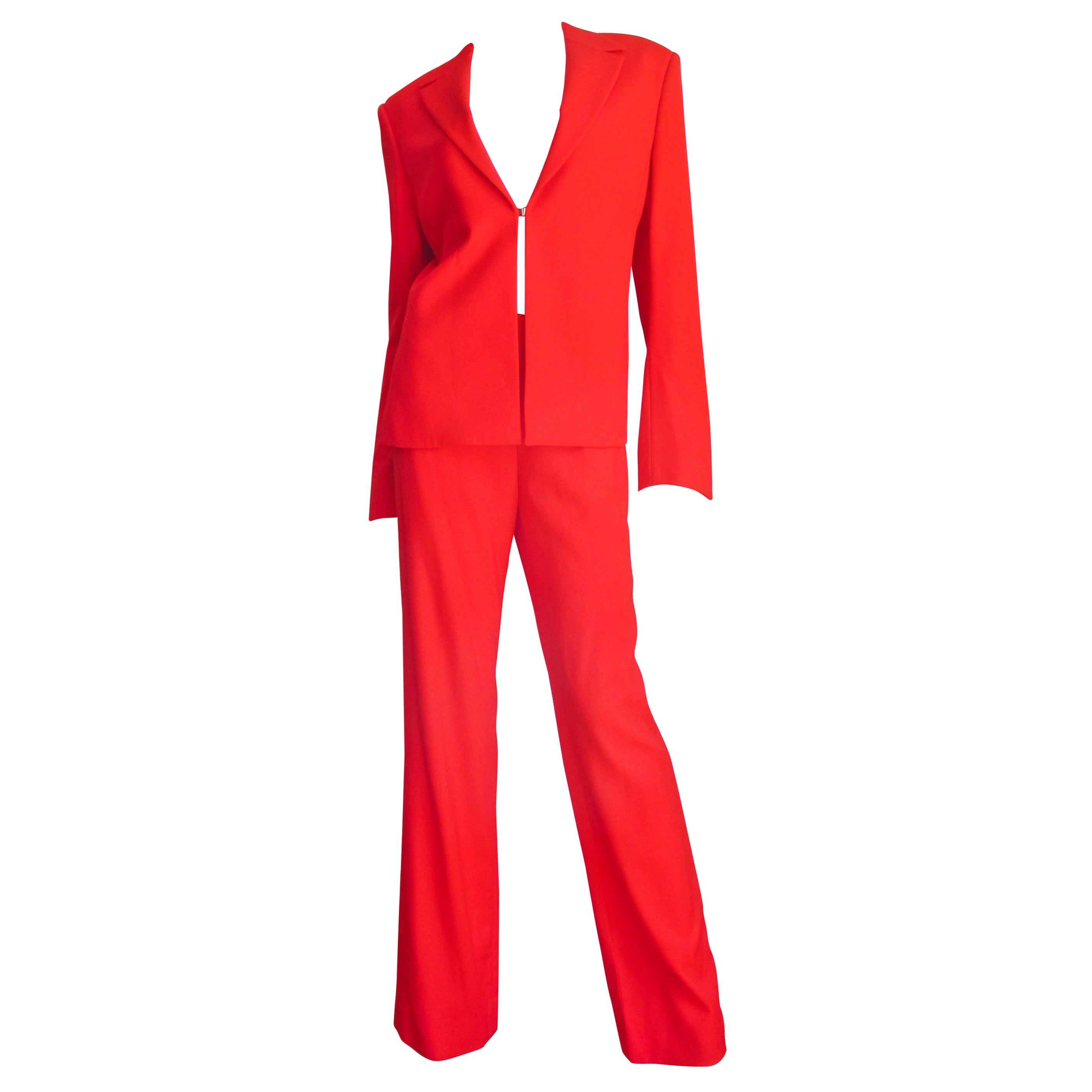 Gianni Versace Couture New Pantsuit SS 1998 For Sale at 1stDibs