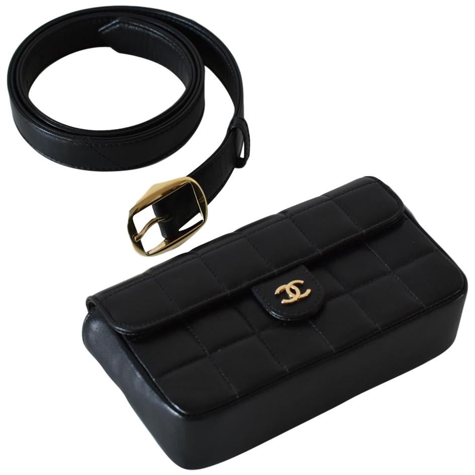chanel vintage belt bag