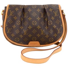 Louis Vuitton Menilmontant PM Monogram Canvas  Shoulder Bag