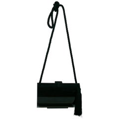 Lanvin Vintage Tassel Minaudiere Shoulder Bag