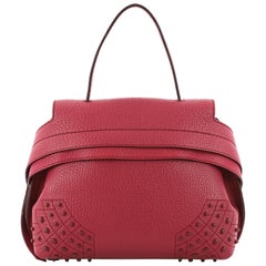 Tod's Studded Convertible Wave Bag Leather Mini