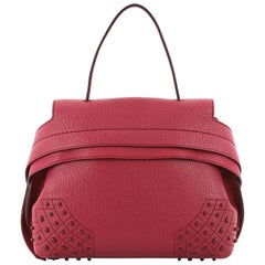 Tod's Studded Convertible Wave Bag Leather Mini