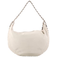 Chanel Modern Chain Hobo Calfskin Large