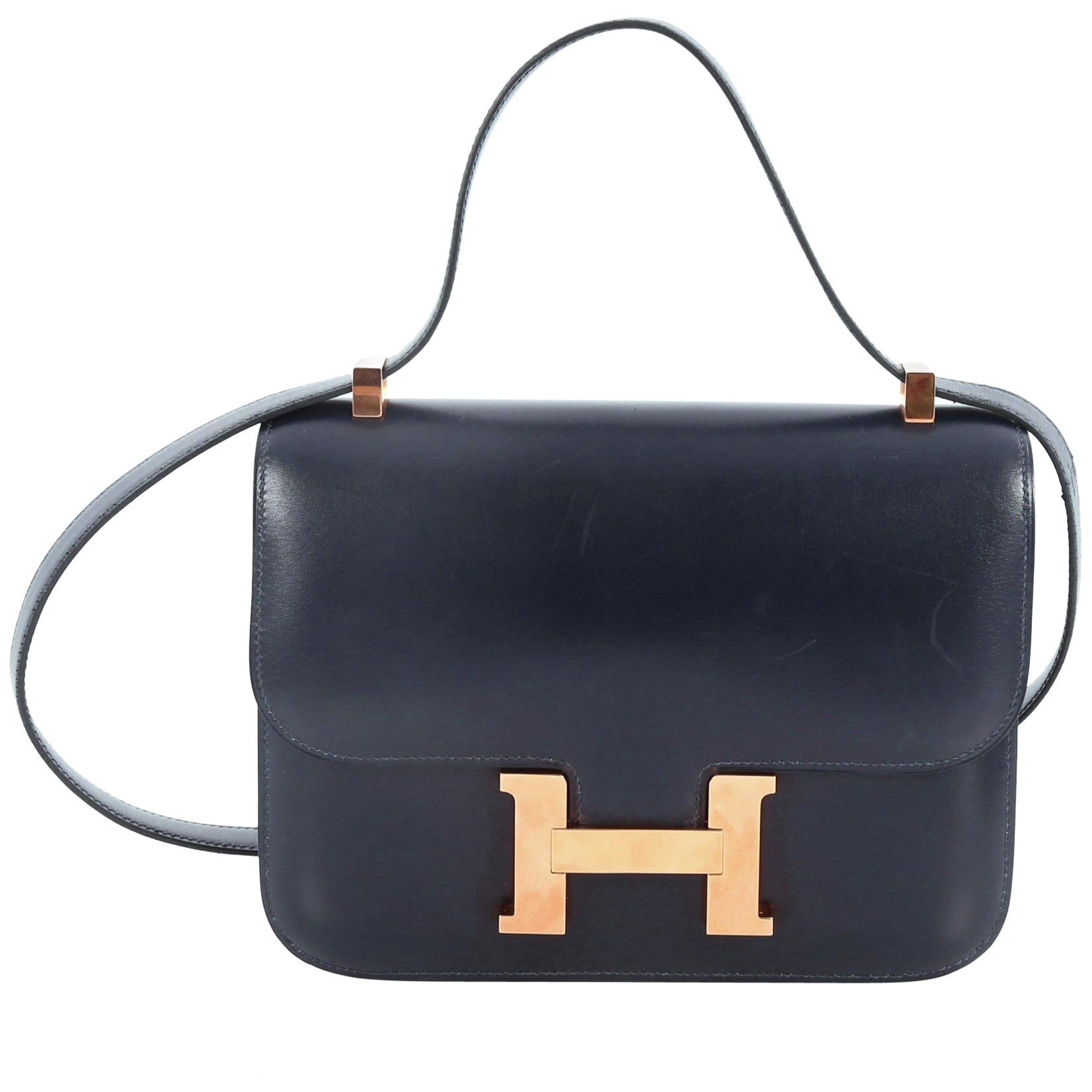 Hermes Constance Handbag Box Calf 23