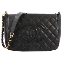 Chanel Timeless CC Chain Flap Bag Quilted Caviar Medium