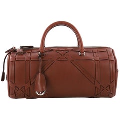 Christian Dior Connect Duffle Bag Giant Cannage Woven Leather