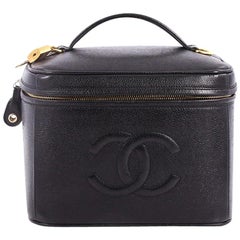 Chanel Vintage Timeless Vanity Case Caviar Small 