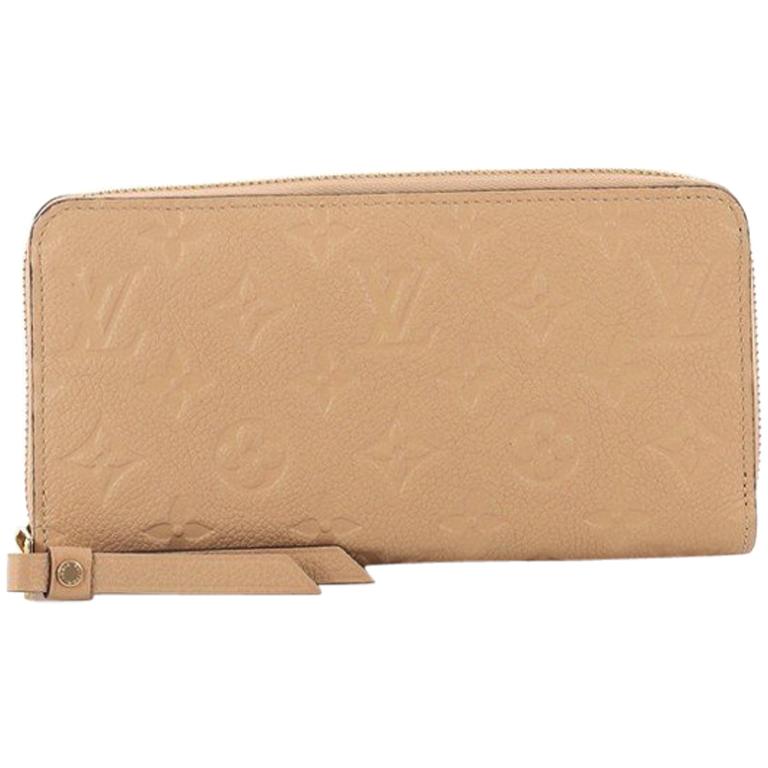 Louis Vuitton Zippy Wallet Monogram Empreinte Leather