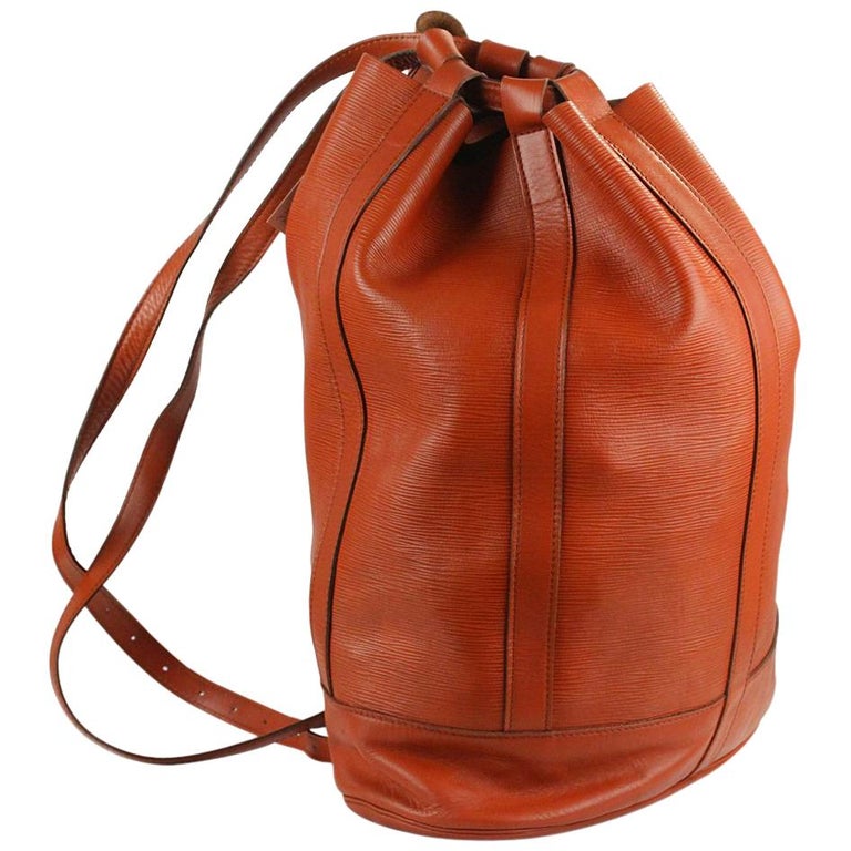 Tan Louis Vuitton Backpack