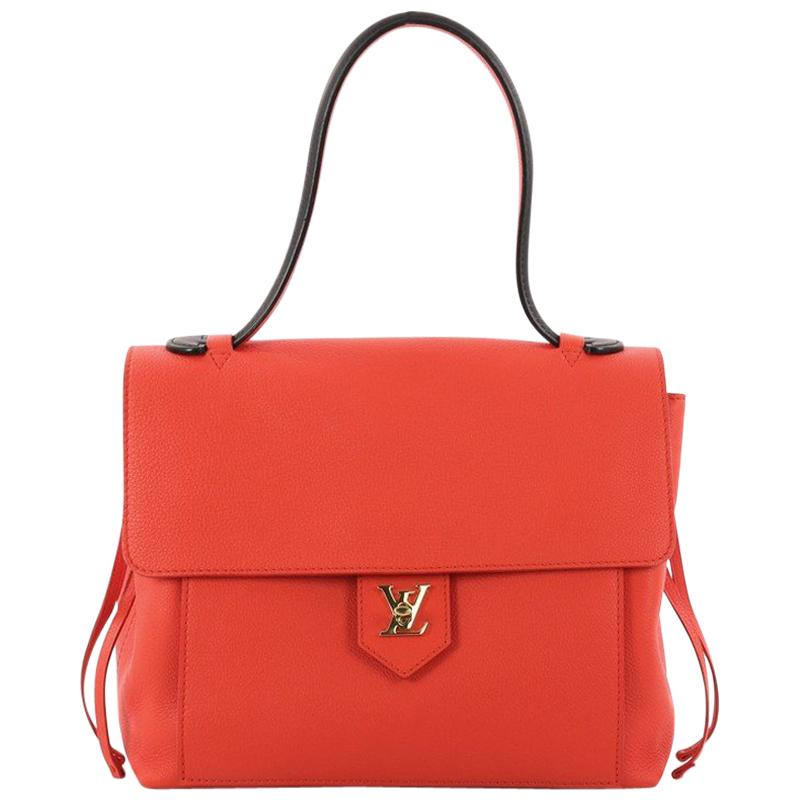  Louis Vuitton Lockme Handbag Leather PM