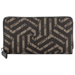 Gucci Zip Around Wallet Caleido Print GG Coated Canvas