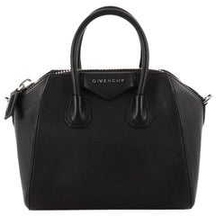 Used Givenchy Antigona Bag Leather Mini 
