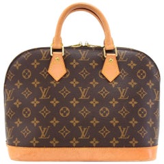 Louis Vuitton Alma Monogram Canvas Hand Bag