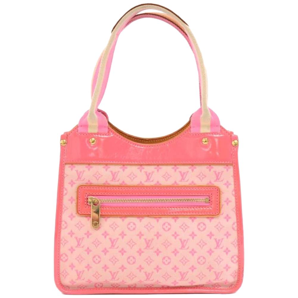 Louis Vuitton Sac Kathleen Rose Pink Mini Monogram Canvas Shoulder Bag For Sale