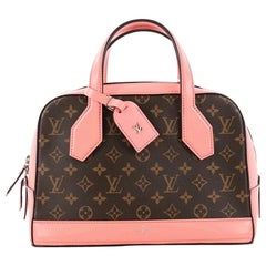  Louis Vuitton Dora Handbag Monogram Canvas and Calf Leather PM