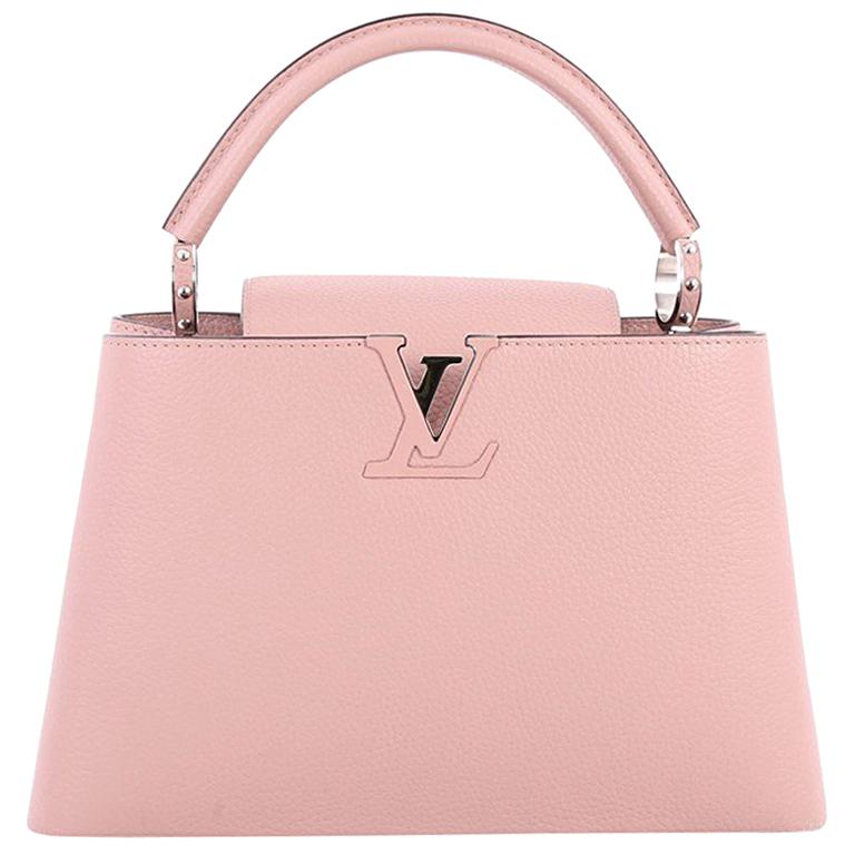  Louis Vuitton Capucines Handbag Leather PM 