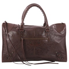 balenciaga work bag Balenciaga Work Classic Studs Handbag Leather