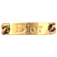 Christian Dior ID Gold Bracelet, AW 2000