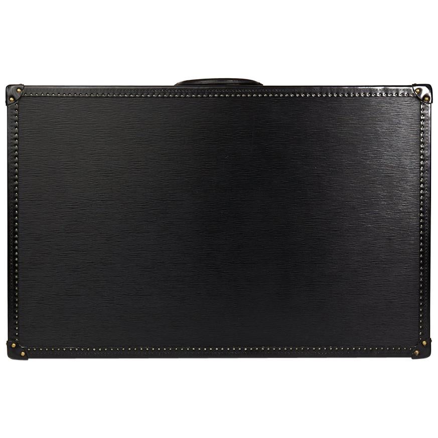 2000 Louis Vuitton Black Epi Leather Custom Alzer 80