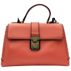 Bottega Veneta Terracotta Calf Leather Bag