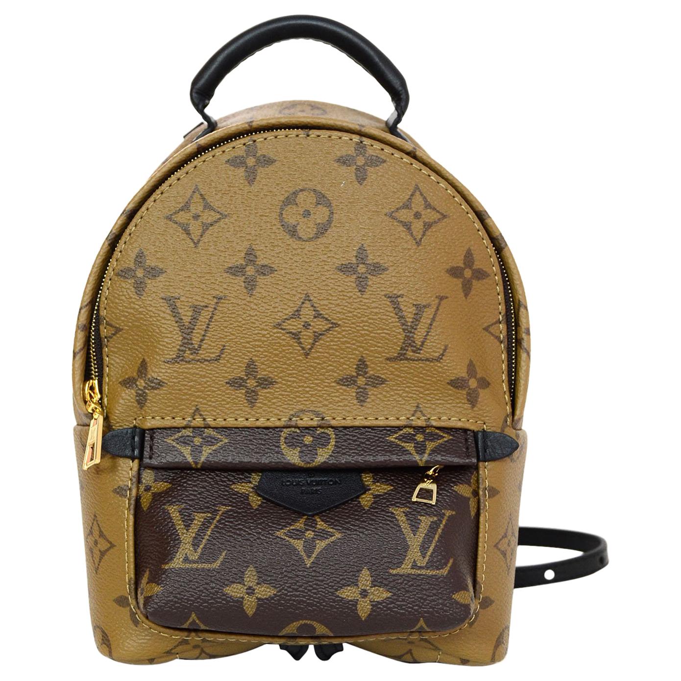 Louis Vuitton Palm Spring Mini Backpack Reverse Monogram