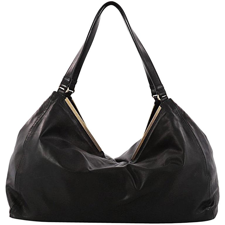 Bottega Veneta Frame Shoulder Bag Leather Large